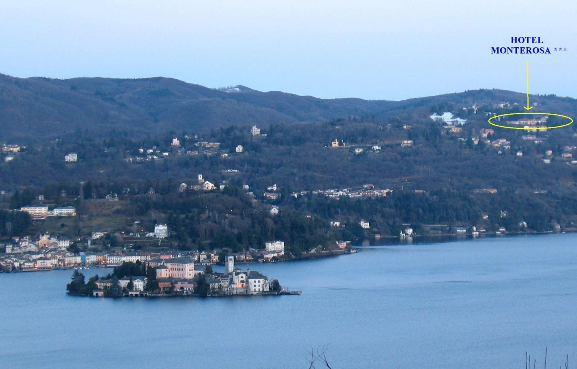 Albergo Ristorante Monterosa Амено Экстерьер фото